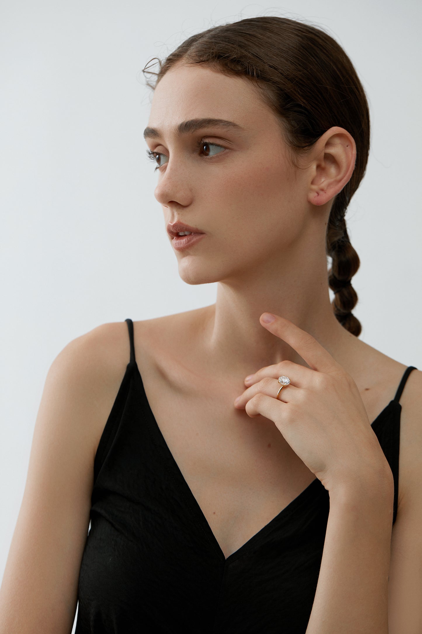 Lab-Grown Diamond Oval Cut Ring High Clarity (VS F Color)