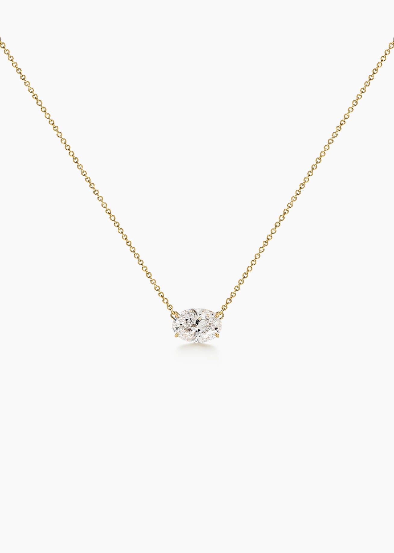Hiamond Oval Necklace