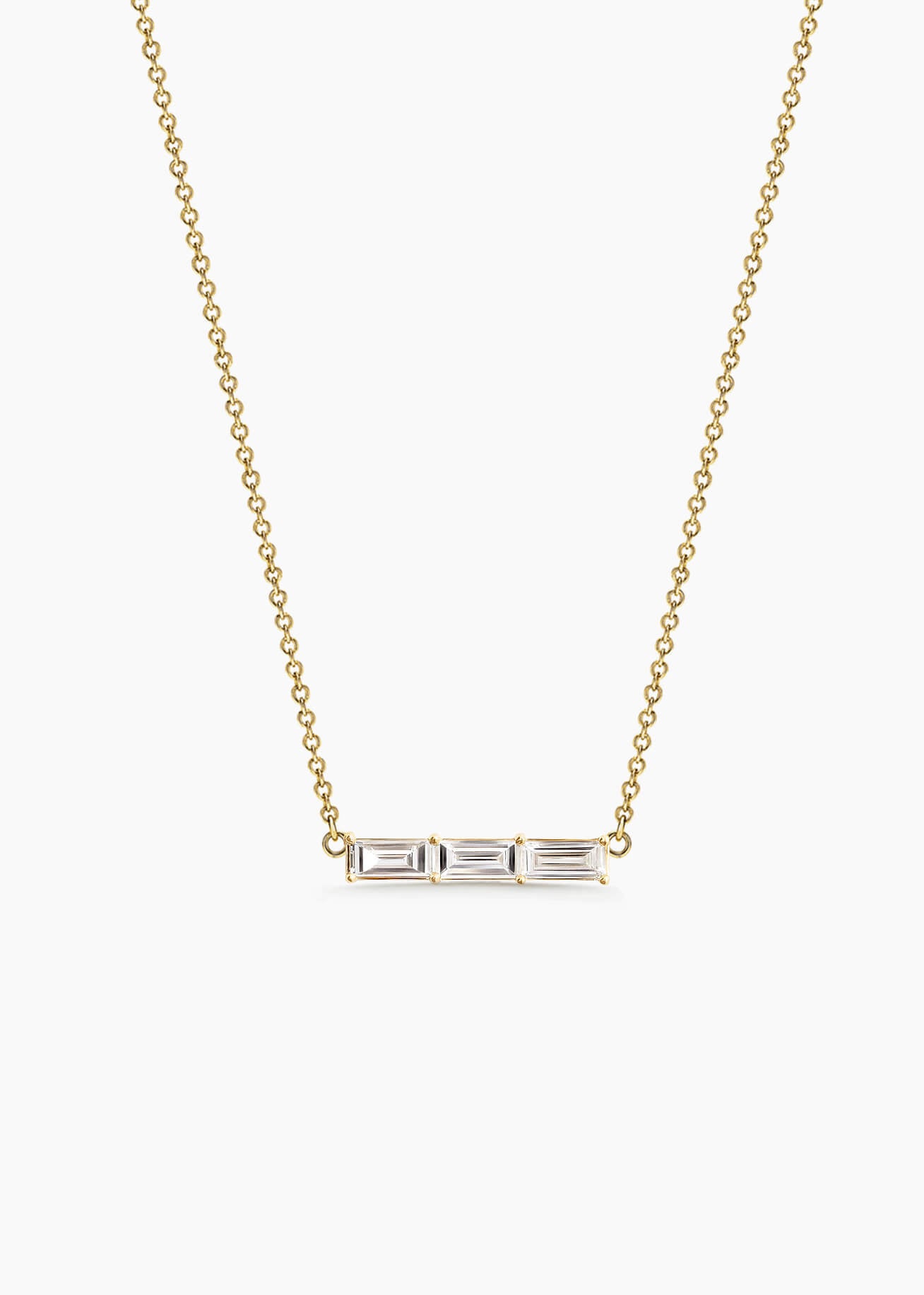 Hiamond  18k Yellow gold Diamond Necklace