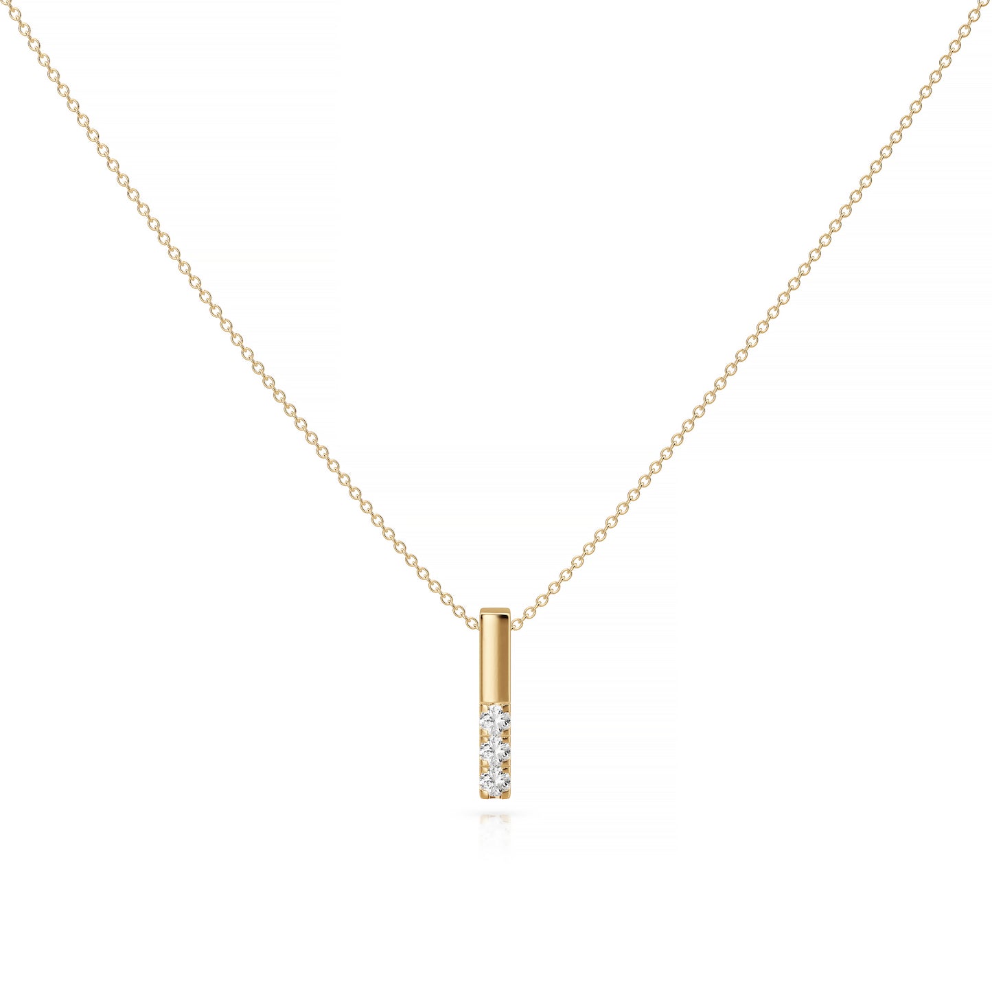 Diamond Pendant Galaxy 18k gold